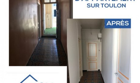 Travaux en rénovation d'appartement à Six-Fours-les-Plages - AMGM