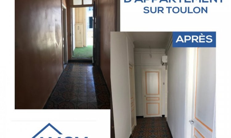 Travaux en rénovation d'appartement à Six-Fours-les-Plages - AMGM