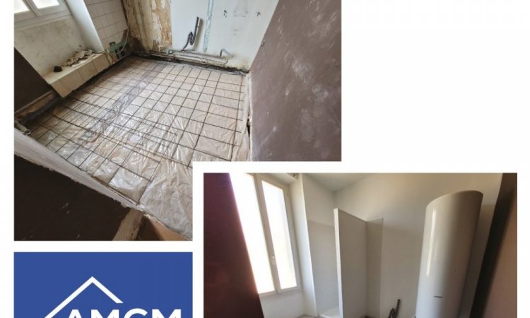 Travaux en rénovation d'appartement à Six-Fours-les-Plages - AMGM